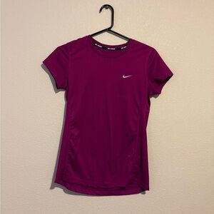 Purple Nike tee